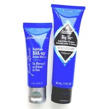 Jack Black Nighttime BAK-Up Retinol Alternative + Big Sir Hair & Body Cleanser