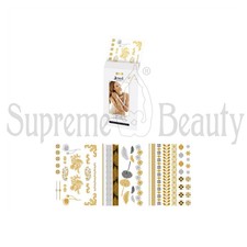 PUPA JEWEL BODY TATTOOS TATURAGGI CORPO GIOIELLO TEMPORANEI WILD FLOWER
