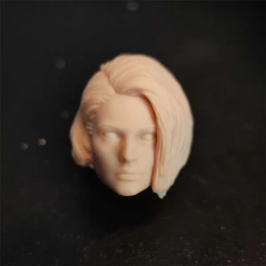 1/12 Scale Resident Evil Killer Jill Head Sculpt Unpainted Fit 6" Mafex Figure - Picture 1 of 3