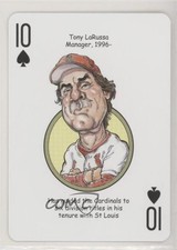 2005 Hero Decks Presents St Louis Baseball Heroes Playing Cards Tony LaRussa HOF
