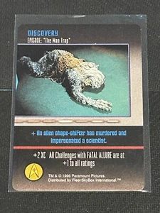 Star Trek The Card Game Discovery The Man Trap - Picture 1 of 2
