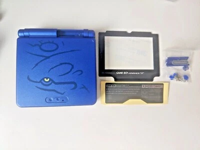 Game Boy Advance SP Replacement Shell: Pokémon Yellow with Kyogre & Groudon - Image 1 of 4