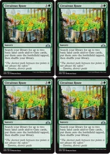 MTG - 4x CIRCUITOUS ROUTE - Guilds of Ravnica (U) - Picture 1 of 1