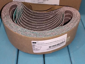 (50er Pack) 3M 1/2 Zoll x 24 Zoll 577F 36er Körnung Aluminiumoxid Zirkonia Schleifen Schleifband - Bild 1 von 3