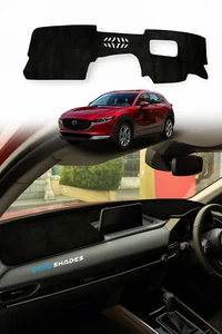 Luxury Breathable Suede Non-Slip Dash Mat Dashboard Cover for Mazda CX-30 19-25 - Bild 1 von 8