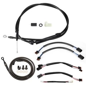 Kit de cables Softail cable de embrague de 12 pulgadas para Harley Breakout Deluxe 2018-up sin ABS - Imagen 1 de 22