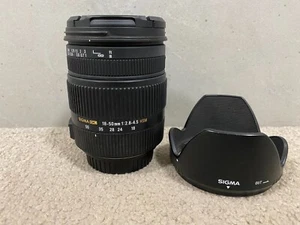 SIGMA 18-50mm F/2.8-4.5 DC OS HSM Zoom Lens for Canon - Picture 1 of 9