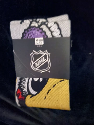Youth Rock Em Socks Tampa Bay Lightning Split Face Mascot Crew Socks Cover