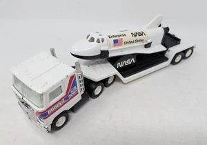 Vintage Buddy L NASA Space Shuttle Enterprise & Semi Truck with Trailer - Picture 1 of 10