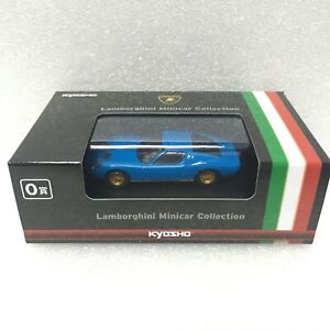 Lamborghini Minicar Collection - Miura P400 (blue) #Kyosho 1/64 #O賞