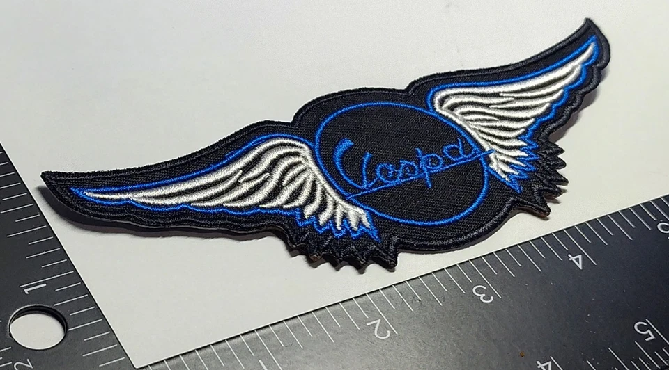 Wing Vespa Scootersiron On Sew On High Quality Patch - Image 1 of 4