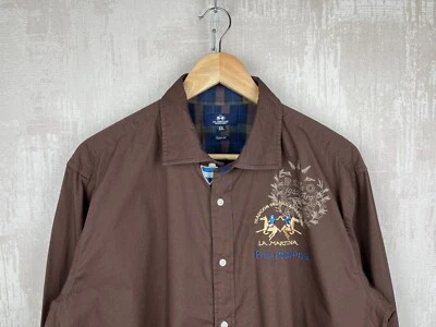 La Martina Patagonia Polo Long Sleeve Shirt Men's Size XL-XXL (Slim Fit) - Image 1 of 4