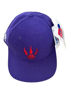 Neu Vintage 90er lila Twill Toronto Raptors Sport Spezialitäten Strapback Hut - Bild 1 von 4
