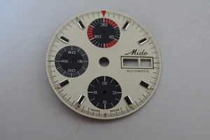 Mido Chronograph Dial Valjoux 7750 Vintage - Picture 1 of 7