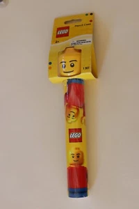 NEW SEALED Lego Color Pencils Sharpener Minifigure Head Pencil Case - Picture 1 of 4