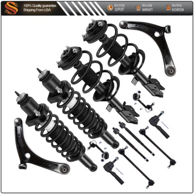 For 07-12 Dodge Caliber Complete Struts Sway Bar Control Arm Tie rod Suspension Foto 1 de 4