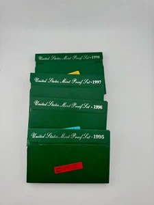 1995-1998 S US Mint Proof Sets in OGP w/COA - Picture 1 of 1