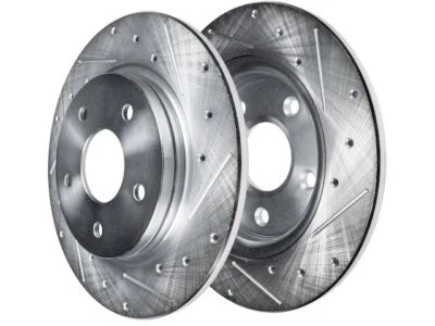 For 2014-2017 Kia Forte Koup Brake Rotor Set Rear Detroit Axle 62126PD 2015 2016 - Image 1 of 2