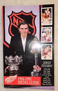 Detroit RED WINGS 1994-1995 Season Media Guide Yearbook Book NHL - Picture 1 of 2