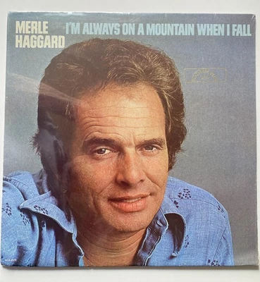 Merle Haggard  “I'm Always on a Mountain When I Fall"  Sealed LP,  MCA-2375 - Image 1 of 2