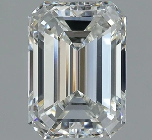 Cert. AGI Smaragd 1,17 Karat natürlicher abgebauter Diamant lose G Farbe VVS1 Reinheit - Bild 1 von 2