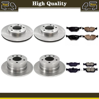 Juego de 6 pastillas de freno rotores de disco para BMW Z3 2,8 L 2,5 L_ Foto 1 de 4