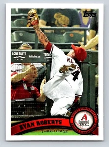 2011 Topps Update #US237 Ryan Roberts Arizona Diamondbacks - Picture 1 of 2