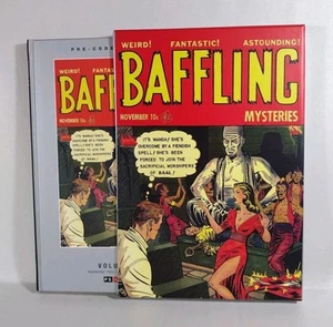 BAFFLING MYSTERIES VOL 2 copertina rigida fumetti edizione SLIPCASE pre codice classici NUOVO - Foto 1 di 14