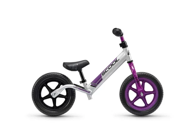 S'cool pedeX race light, 12 Zoll, Alu, Laufrad - ANODIZED SILVER/PURPLE - Bild 1 von 1