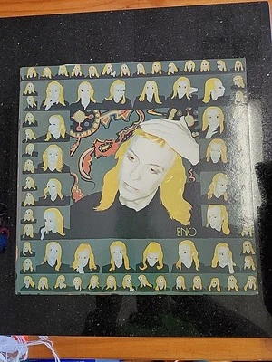 Brian Eno Taking Tiger Mountain By Strategy LP 1974  EX/EX  - Image 1 of 4