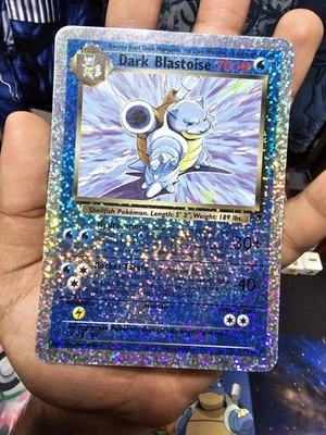 Dark Blastoise S2/S4 Legendary Collection Jumbo Oversized BoxTopper Pokemon Card - Image 1 of 4
