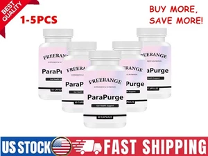 1-5X FreeRange ParaPurge Natural Intestinal and Colon Support Supplements 60pcs. - Picture 1 of 10