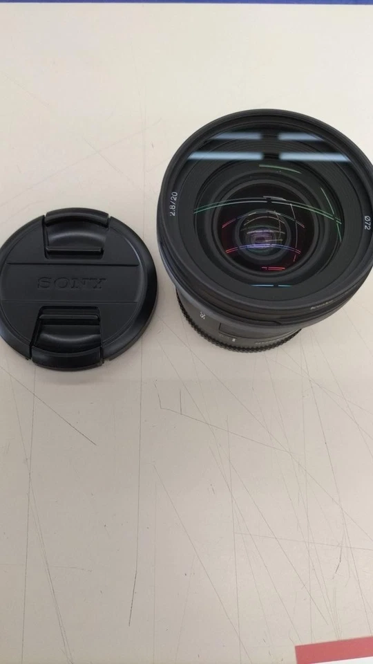 Lente principal gran angular Sony SAL20F28 para fotografía - Imagen 1 de 4