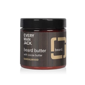 Every Man Jack Beard Butter- Subtle Sandalwood Fragrance - Rejuvenates Hydrat... - Picture 1 of 7