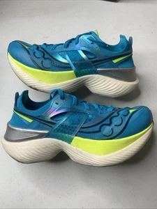 Scarpe da corsa Saucony Endorphin Elite S10768-221 blu citron da donna taglia 8,5 - Foto 1 di 12