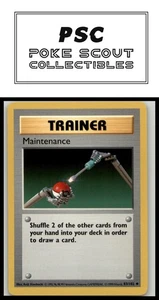 Base Set (Shadowless) #083/102 Maintenance - Picture 1 of 2