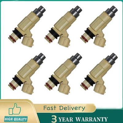 Inyectores de combustible 6 piezas 1571052D00 para Suzuki 2001 Grand Vitara 2002-06 XL-7 2,7 L V6 Foto 1 de 4