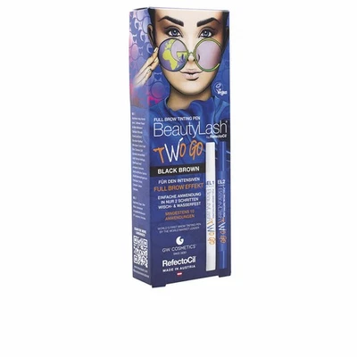 Wimpernfarbe RefectoCil BeautyLash Two Go Black Brown 2 Stücke - Bild 1 von 2