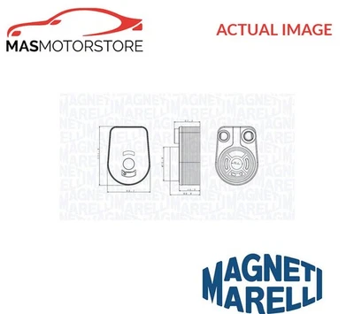 ENGINE OIL COOLER MAGNETI MARELLI 350300002800 FOR INFINITI Q30 1.5 D 80KW - Image 1 of 4