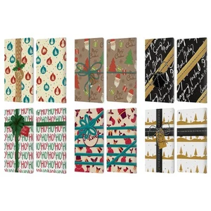 HEAD CASE DESIGNS CHRISTMAS GIFTS LEATHER BOOK WALLET CASE COVER FOR AMAZON FIRE - Picture 1 of 12