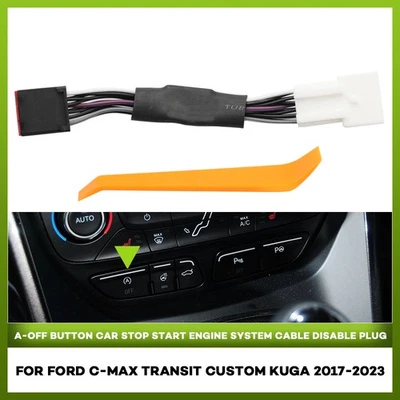 Enchufe eliminador de cables sistema de entrada Start Stop para Ford C-MAX Transit Custom Kuga - Imagen 1 de 4