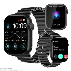Smart Watch For Men/Women Waterproof Smartwatch Bluetooth For Android and IOS - Picture 1 of 15