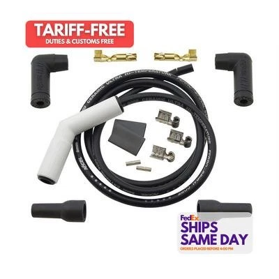 Accel ACL170902C Black 8 mm Spark Plug Wire Repair Kit Kit Performance Parts - Image 1 of 4