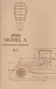 FORD MODELO A- (A-1) 1928 29 30 31 MANUAL RESTAURACIÓN - Imagen 1 de 1