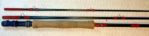 Graphite Trout Fly Rod Unbranded 3 Piece 11' with Bag - Picture 1 of 15