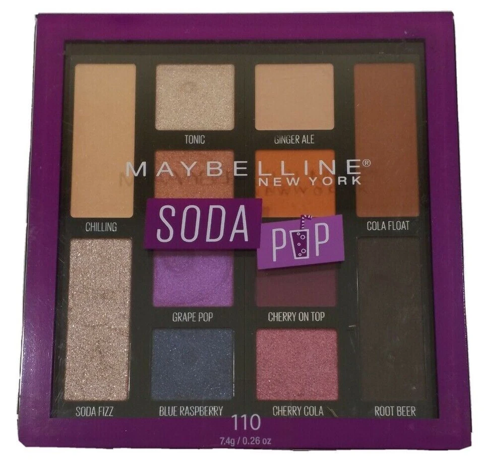 Maybelline New York Soda Pop Eyeshadow Palette 110