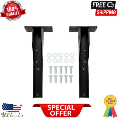 Обновленные кронштейны поддержки заднего бампера 2 шт подходят для Jeep Cherokee XJ 1986-2001 годов выпуска - Изображение 1 из 4