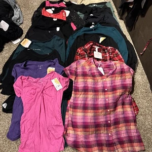 Lot 19 XS Isabel Maternity Clothing Dresses Shorts Pants Shirts #50 - Picture 1 of 19