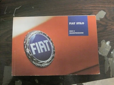 LIBRETTO USO E MANUTENZIONE FIAT STILO EDIZIONE 2004 - Immagine 1 di 2