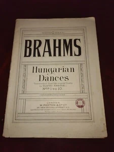 Brahms Hungarian Dances piano music London - Picture 1 of 3